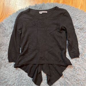 360 Cashmere Black Cashmere Sweater Size S